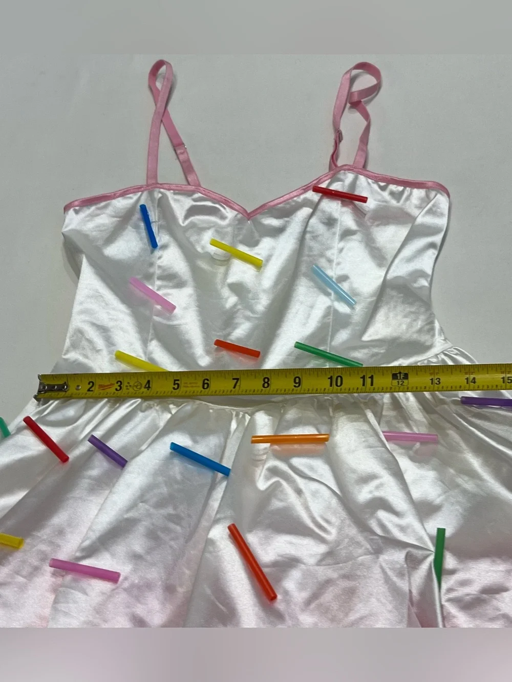 Dolls Kill Trickz n Treatz Sundae Ice Cream Costume Sz Med Pink Tulle Mini Dres - Picture 6 of 6